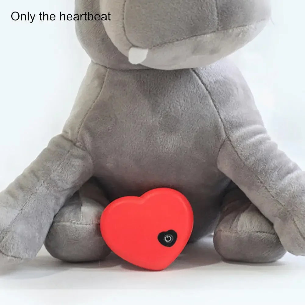 Heartbeat Plush Puppy Toy Behavioral Training And Anxiety Relief