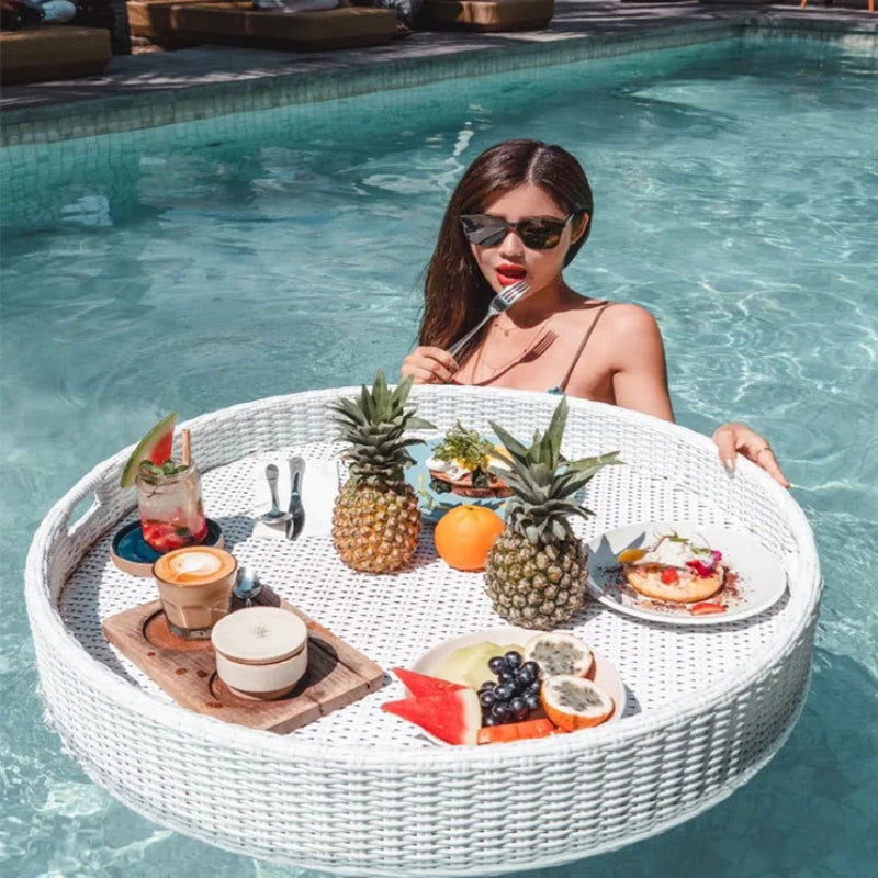 Bali Rattan Tray Swimming Pool