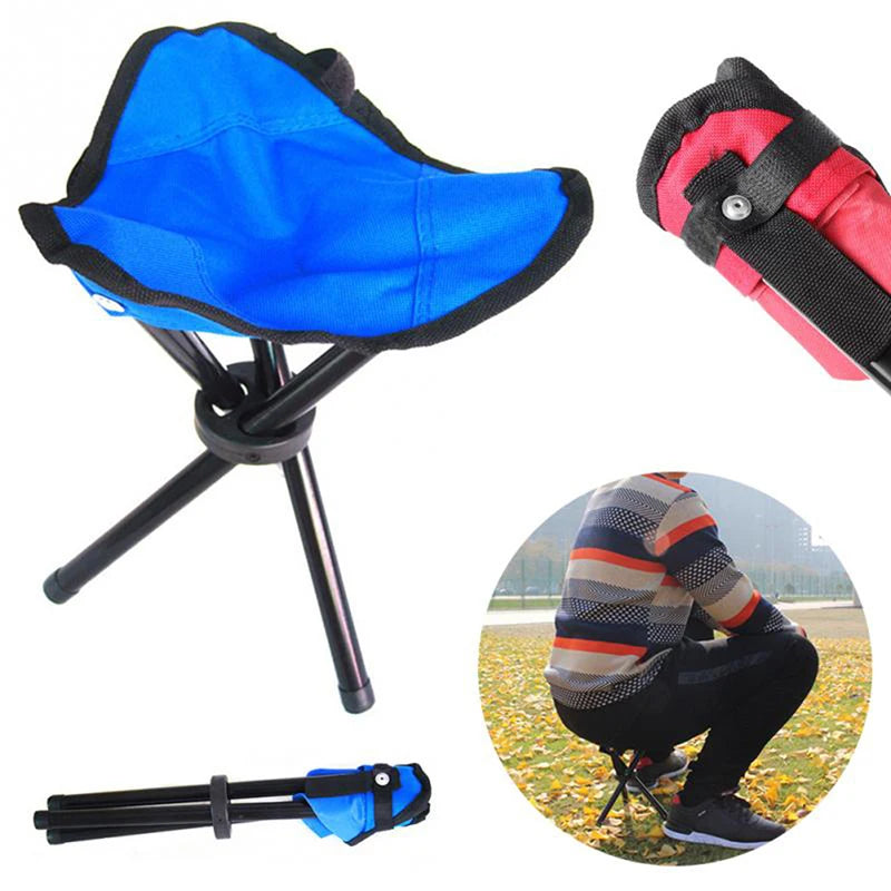 2024 Outdoor Portable Fishing Chairs Casting Folding Stool