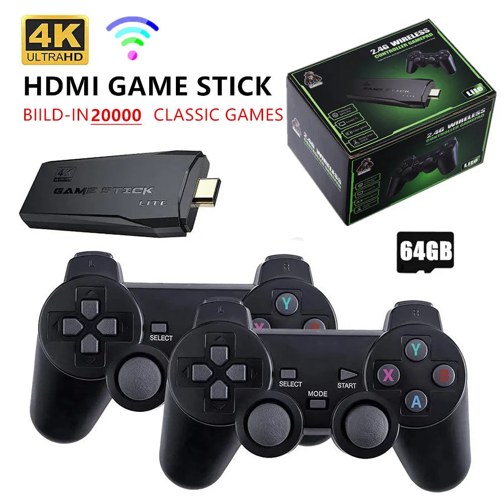 Video Game Console 2.4G Double Wireless