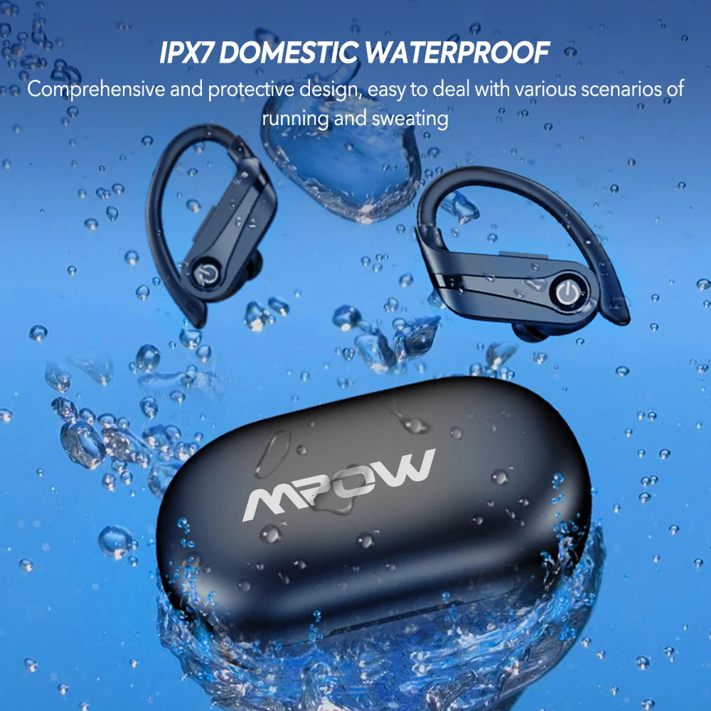 Mpow Q63 Bluetooth 5.3 Wireless Earbuds - TotalWellnessMarketplace