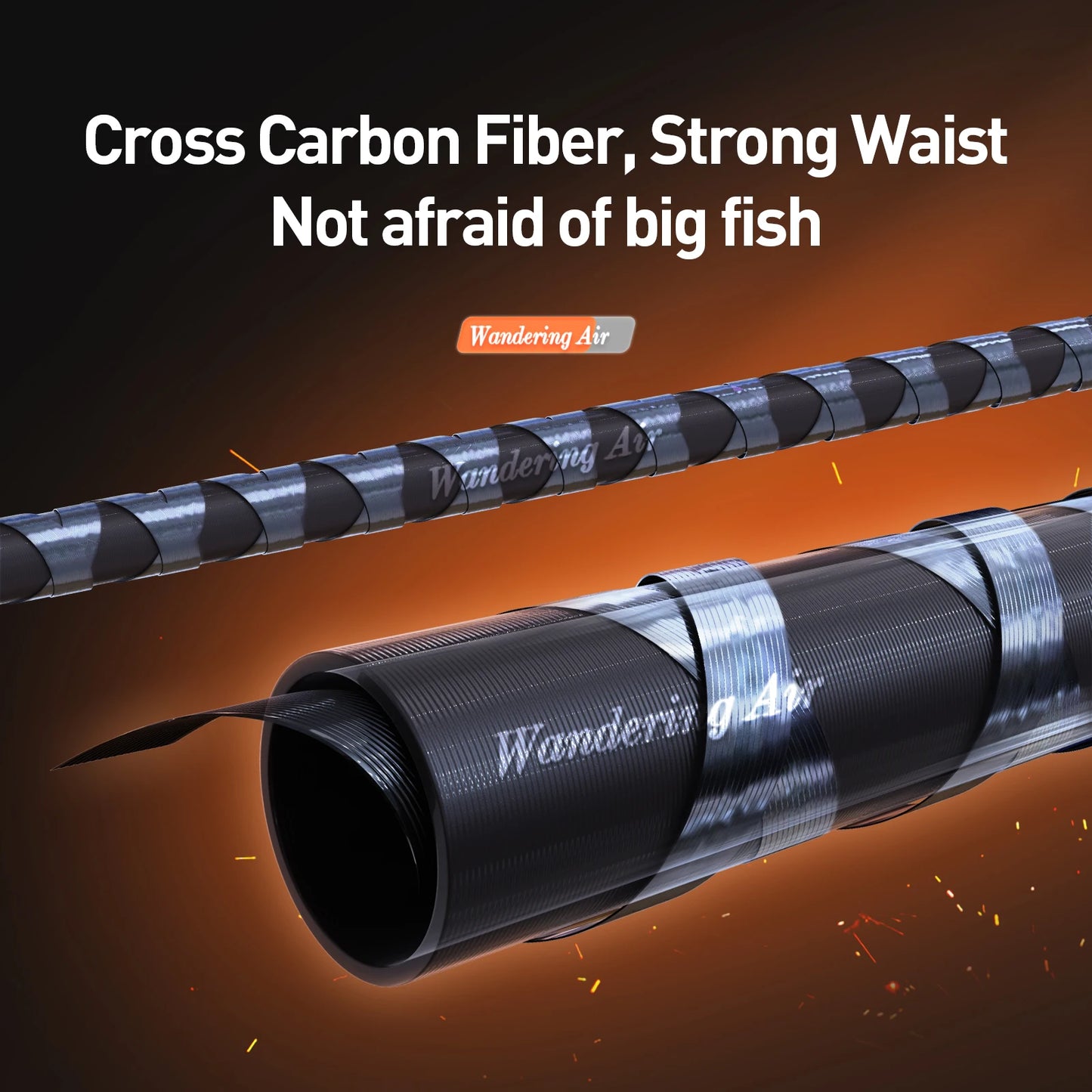 HANDING Wandering Air 79g Micro Fishing Rod