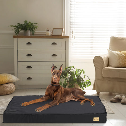 Dog Beds for Large Dogs, Orthopedic Dog Bed for Medium Large Dogs Waterproof Lining