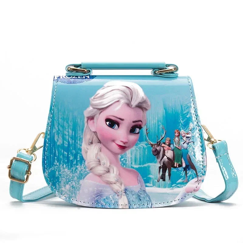 Disney Frozen Anime Figure Elsa Princess Child Shoulder Bag