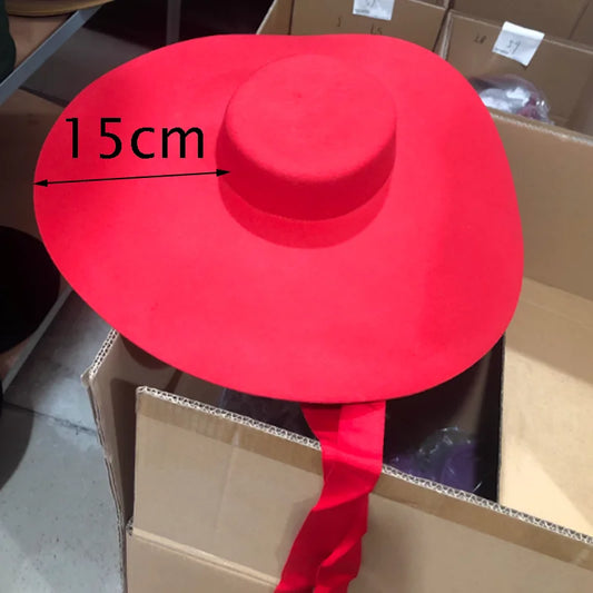 Red Super Wool Hat Extra Large 15cm