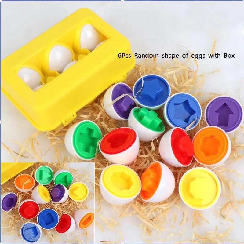 Baby Learning Educational Toy Smart Egg Shape Matching Sorters