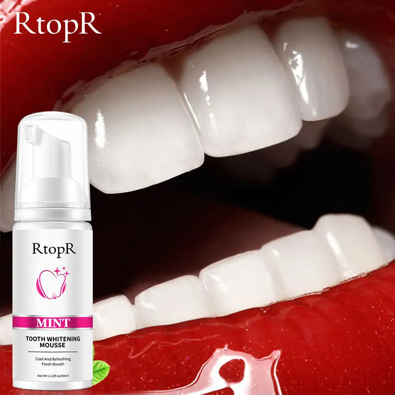 RtopR Teeth Whitening Mousse Removes Stains