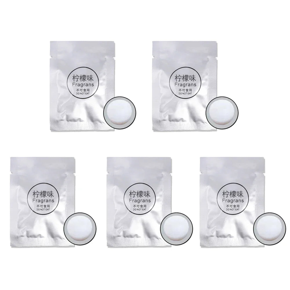 Car Air Freshener Solid Perfume Tablets Air Vent Perfume Refill 5 Flavor