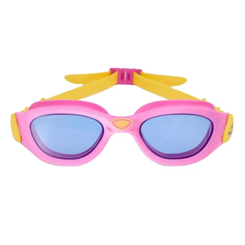 Professinal Big Frame Waterproof Swimming Goggles Children