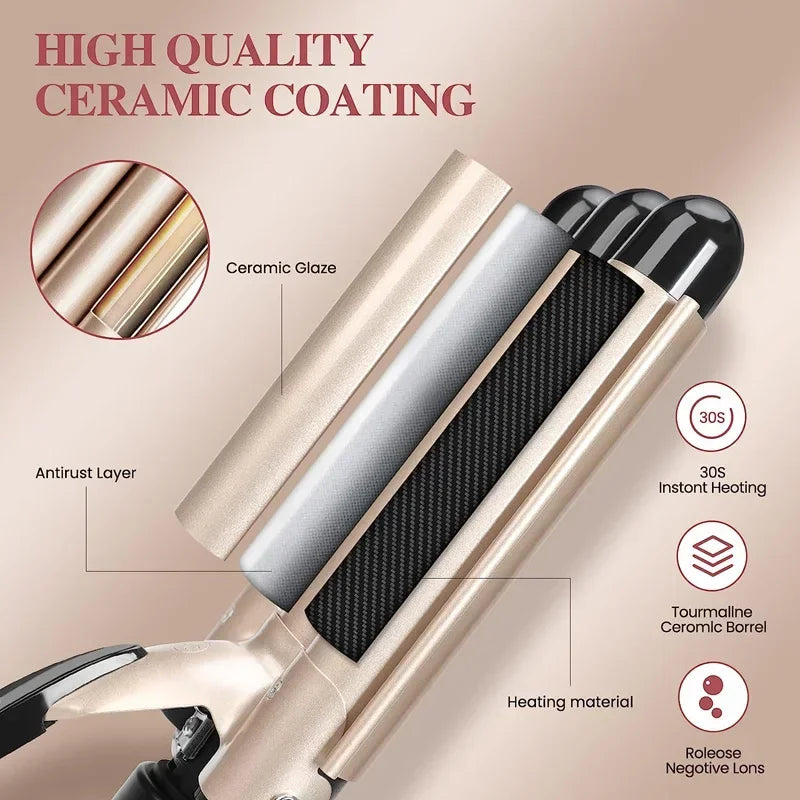 Professional Hair Curling Iron Ceramic