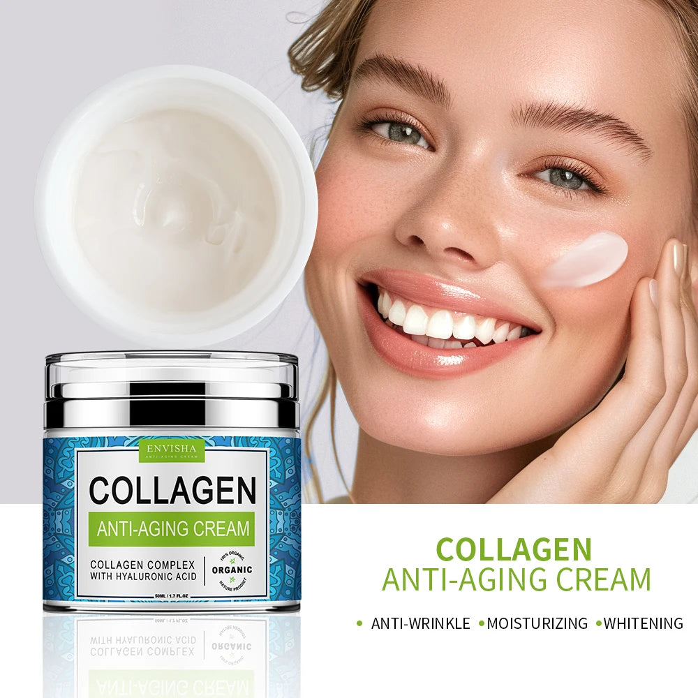 Face Cream Collagen Hyaluronic Acid Skin Care