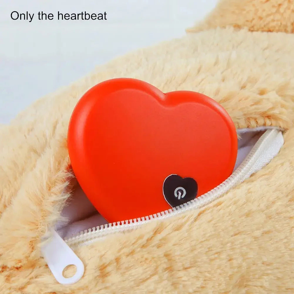 Heartbeat Plush Puppy Toy Behavioral Training And Anxiety Relief