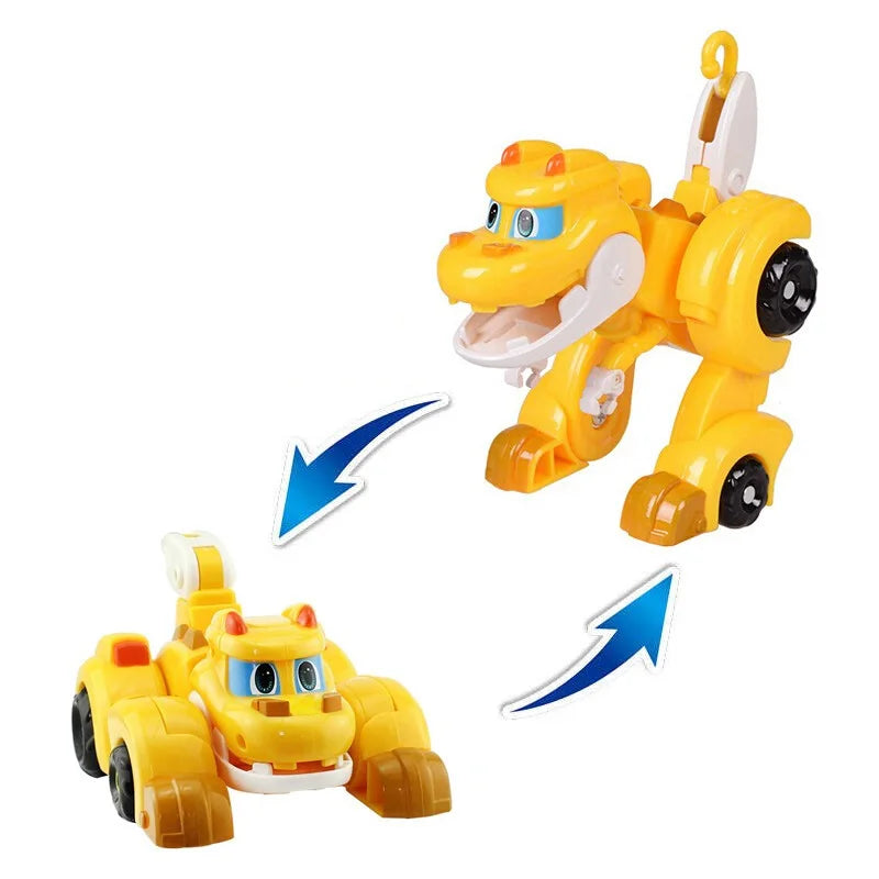 Newest Min Gogo Dino ABS Deformation Car/Airplane Action Figures