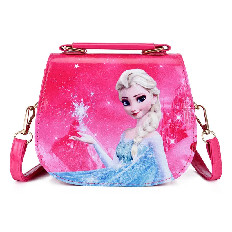 Disney Frozen Anime Figure Elsa Princess Child Shoulder Bag